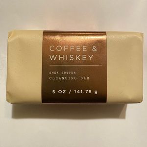 Coffee & Whiskey Shea Butter Cleansing Bar